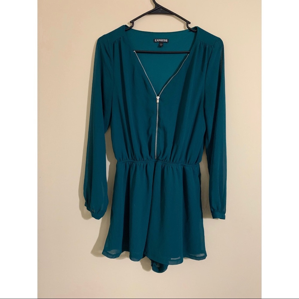 Long sleeve romper